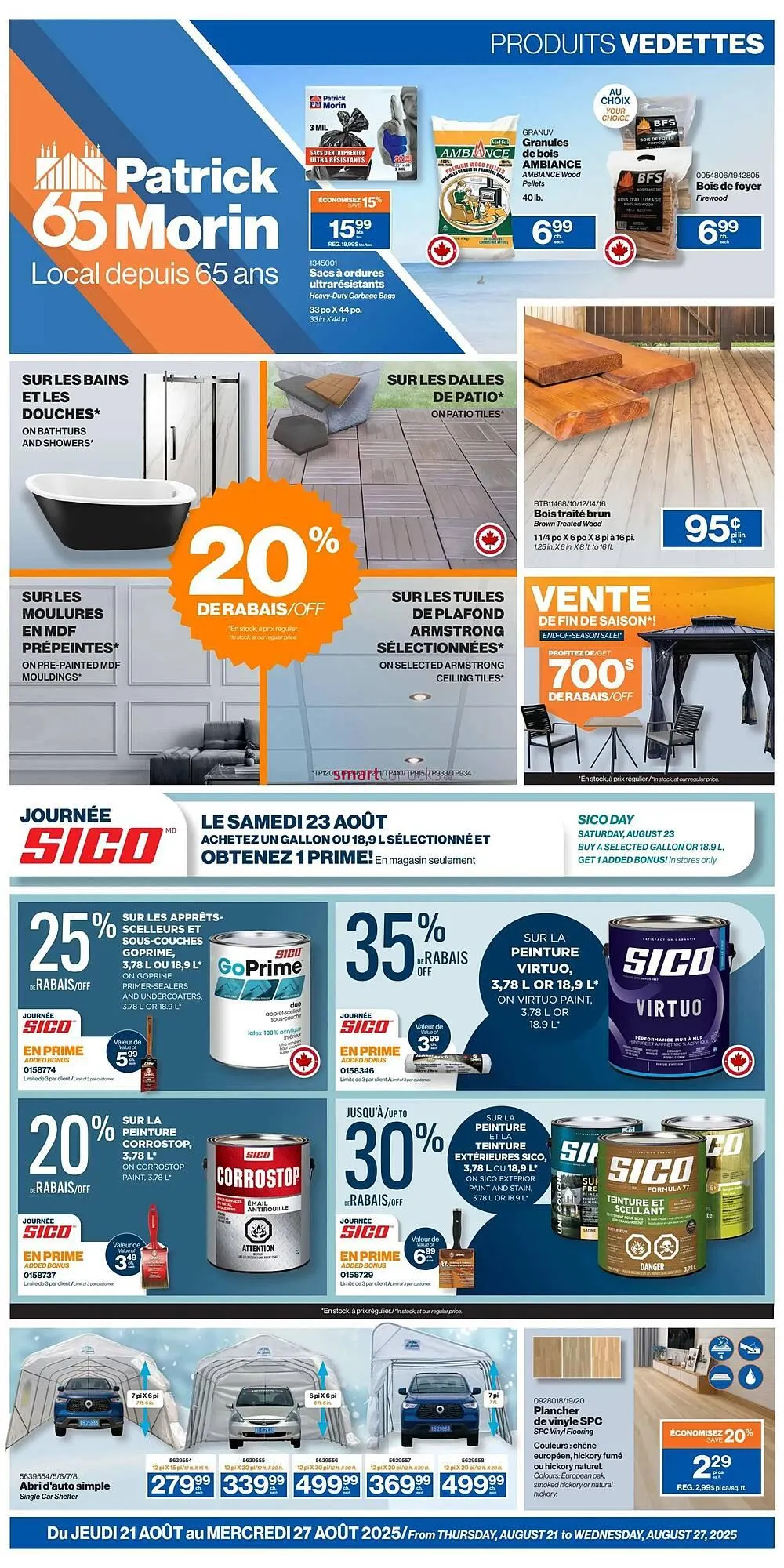 Patrick Morin flyer - 1