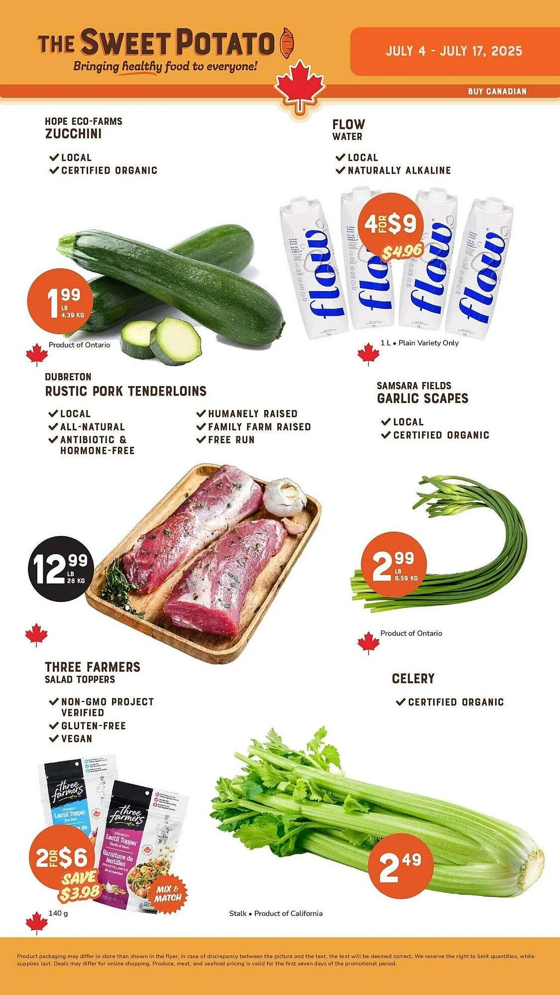 The Sweet Potato flyer - 1