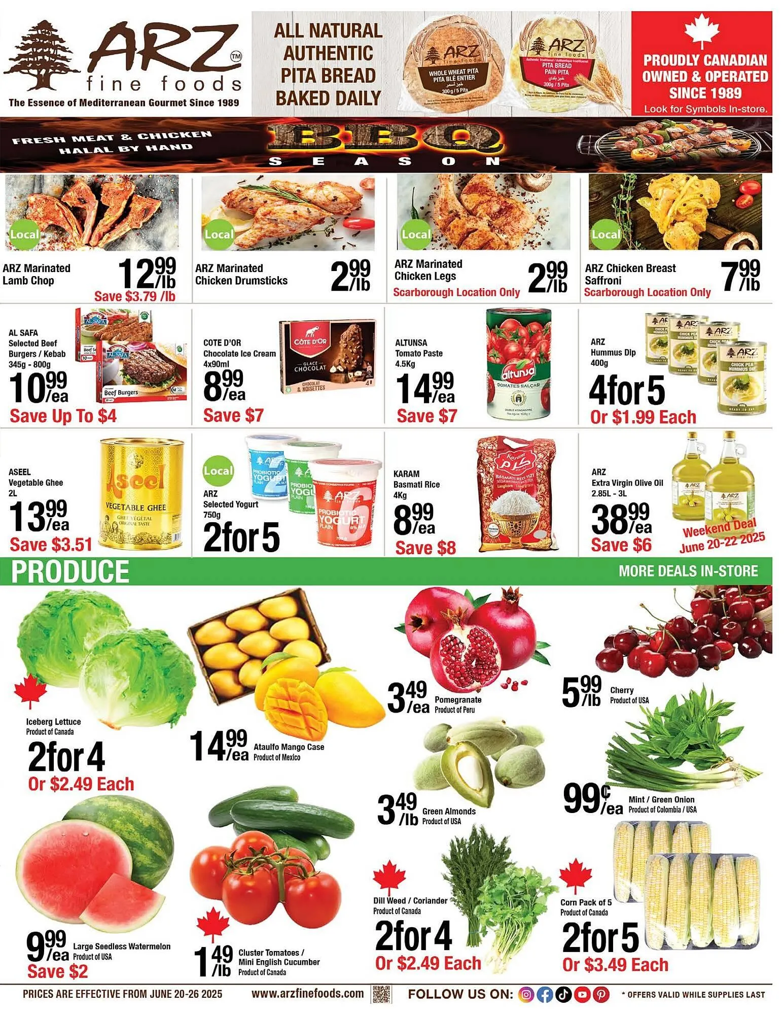 Arz Fine Foods flyer - 1