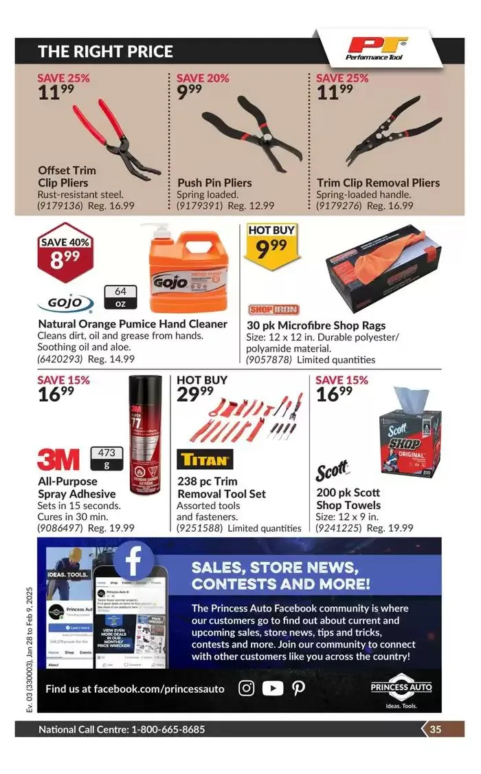 Discounts and promotions from January 28 to February 9 2025 - flyer page 40