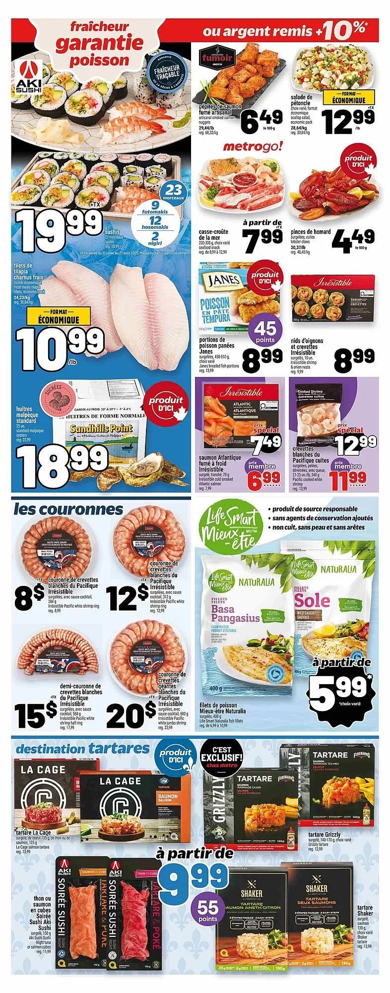 Metro flyer from August 8 to August 29 2025 - flyer page 12