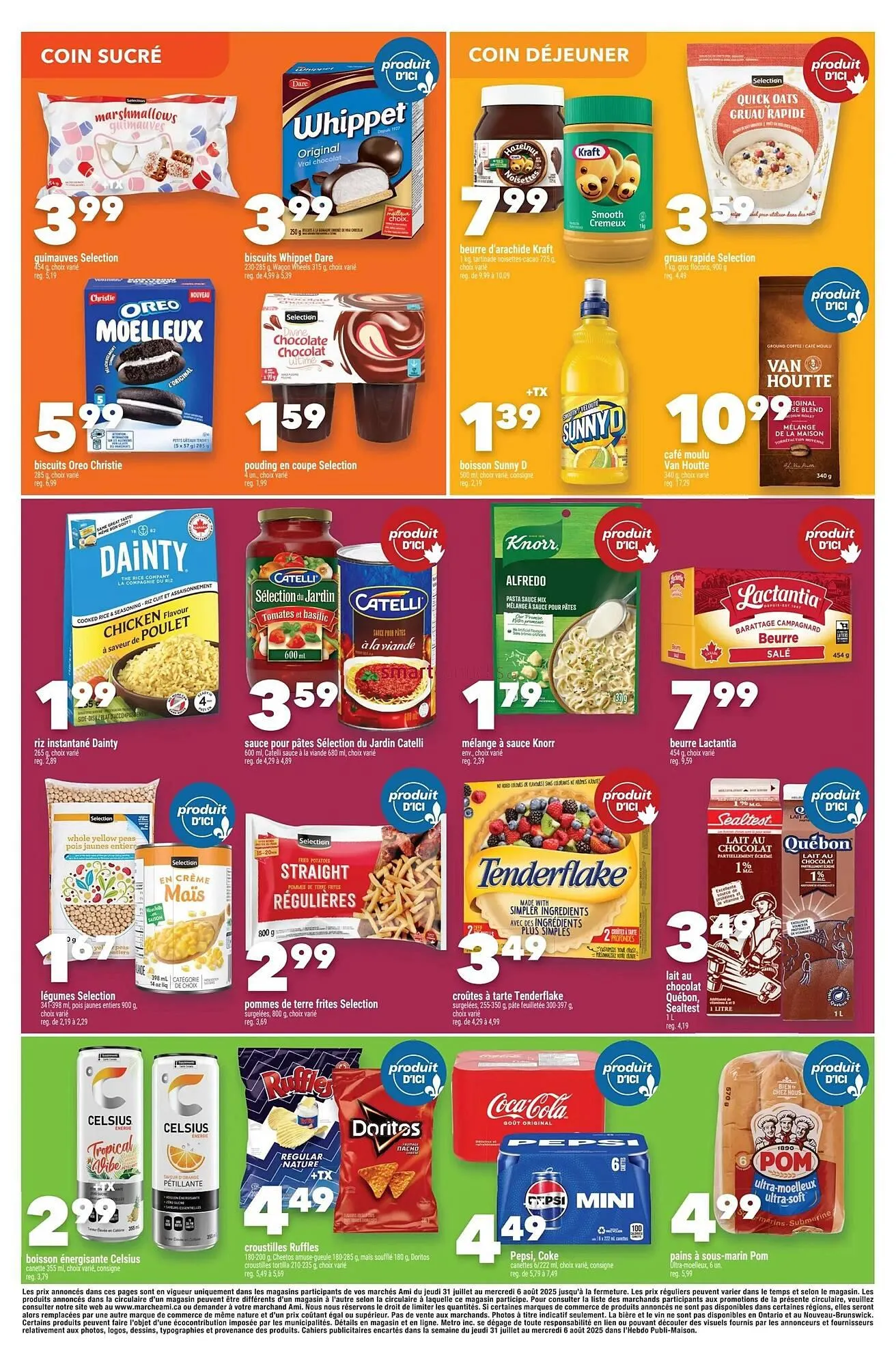 Marche Ami flyer from July 31 to August 6 2025 - flyer page 5