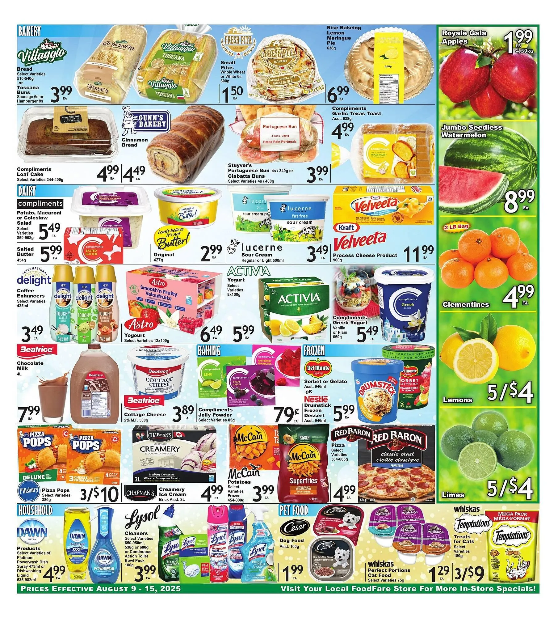 Food Fare flyer from August 8 to August 14 2025 - flyer page 3