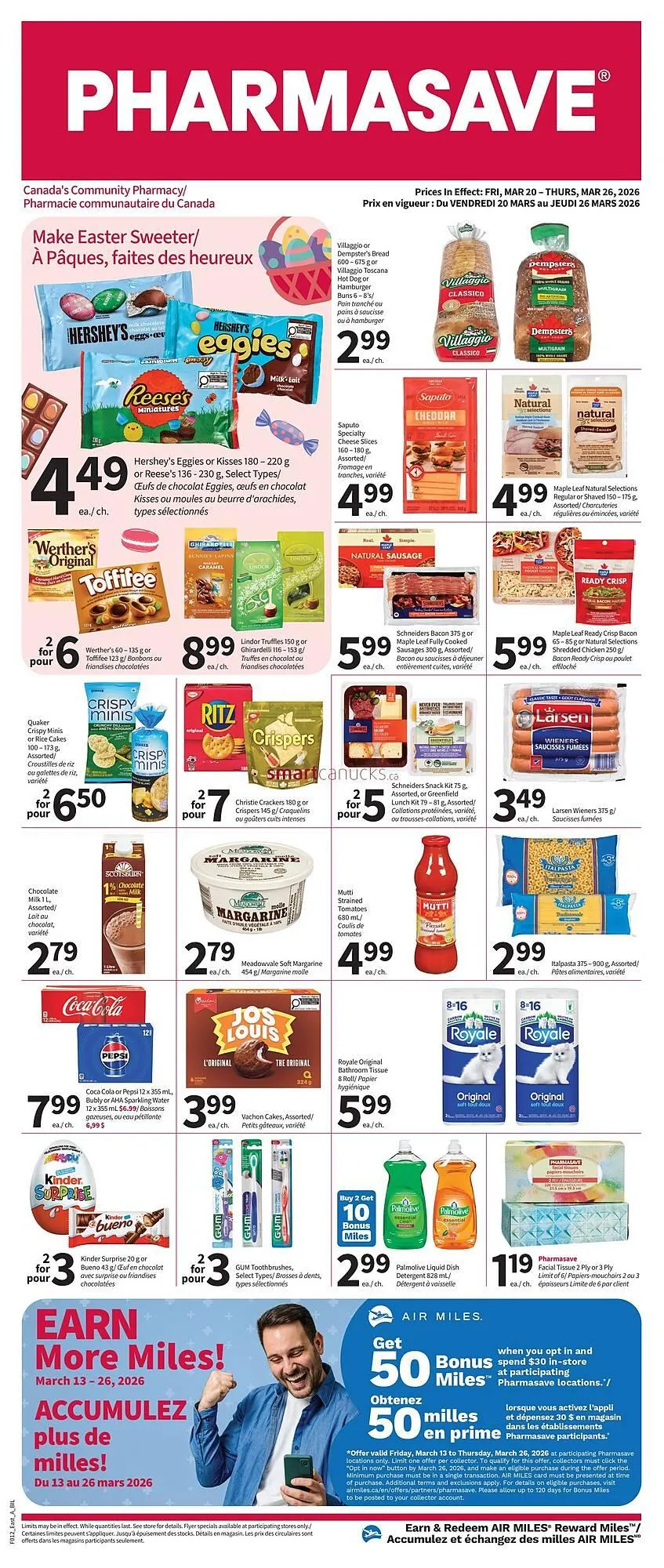Pharmasave flyer from March 20 to March 26 2026 - flyer page 1