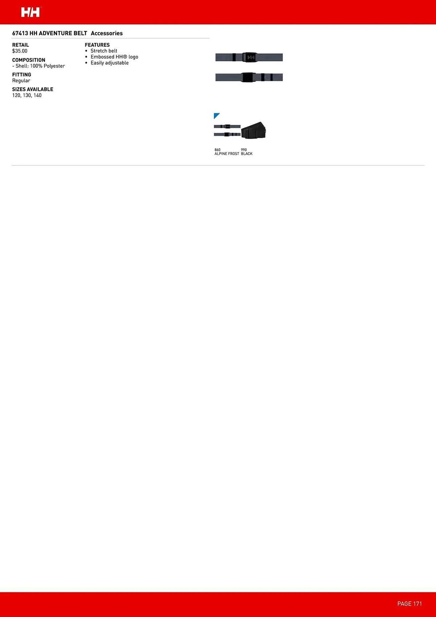 Helly Hansen flyer from March 12 to May 31 2026 - flyer page 171