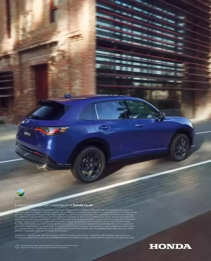 Honda ZR-V from February 28 to February 28 2026 - flyer page 64