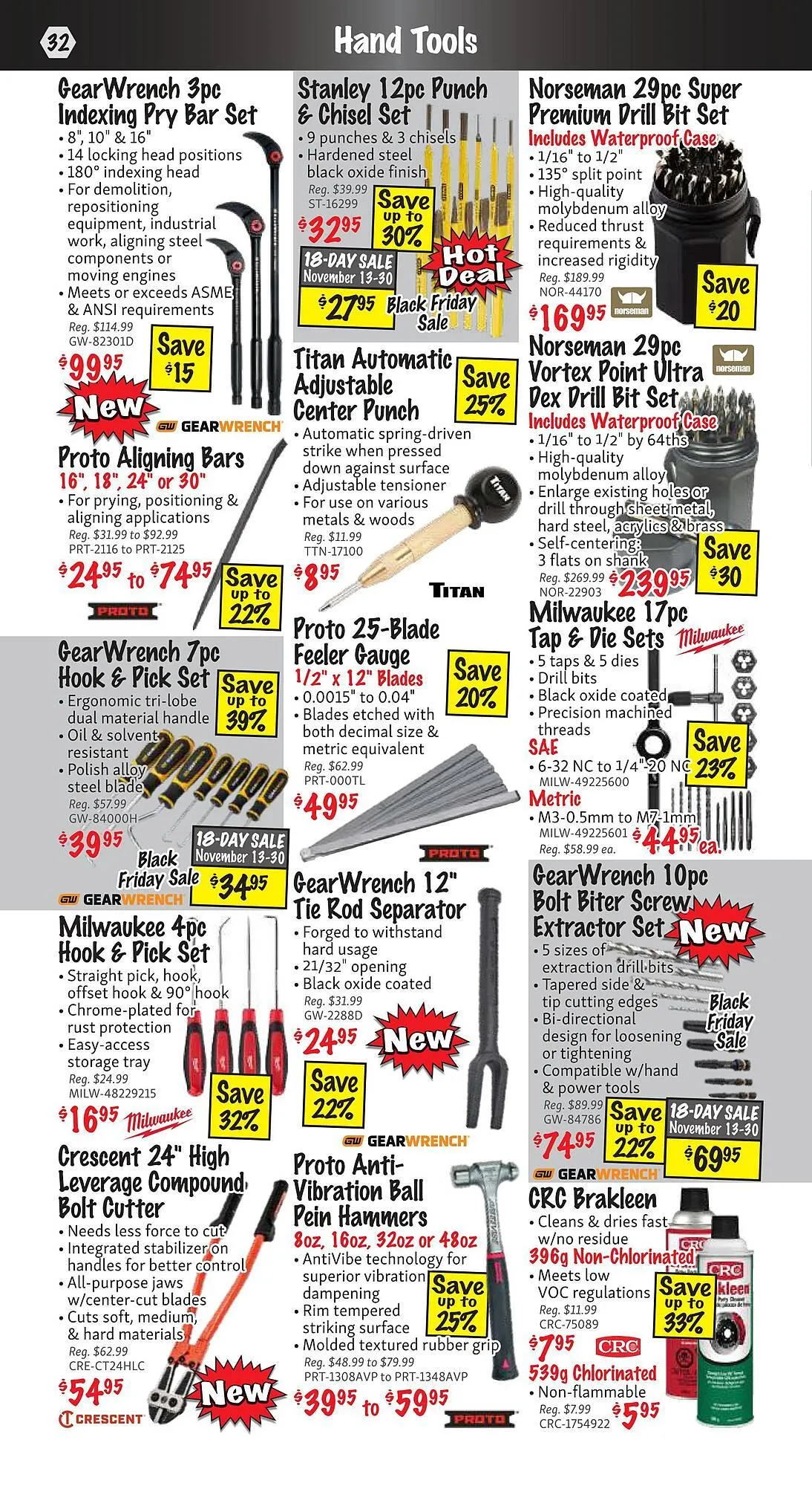 KMS Tools flyer from November 1 to November 30 2025 - flyer page 32