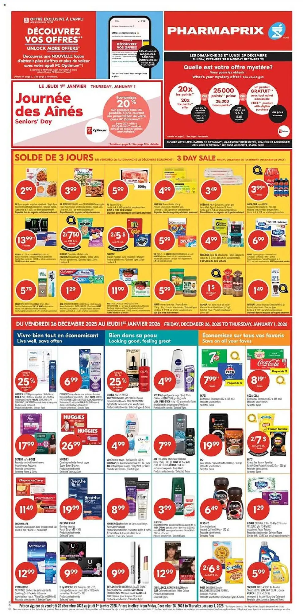 Pharmaprix flyer from December 26 to January 1 2026 - flyer page 2