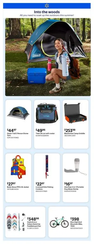 Walmart Flyer - Into the woods - 1