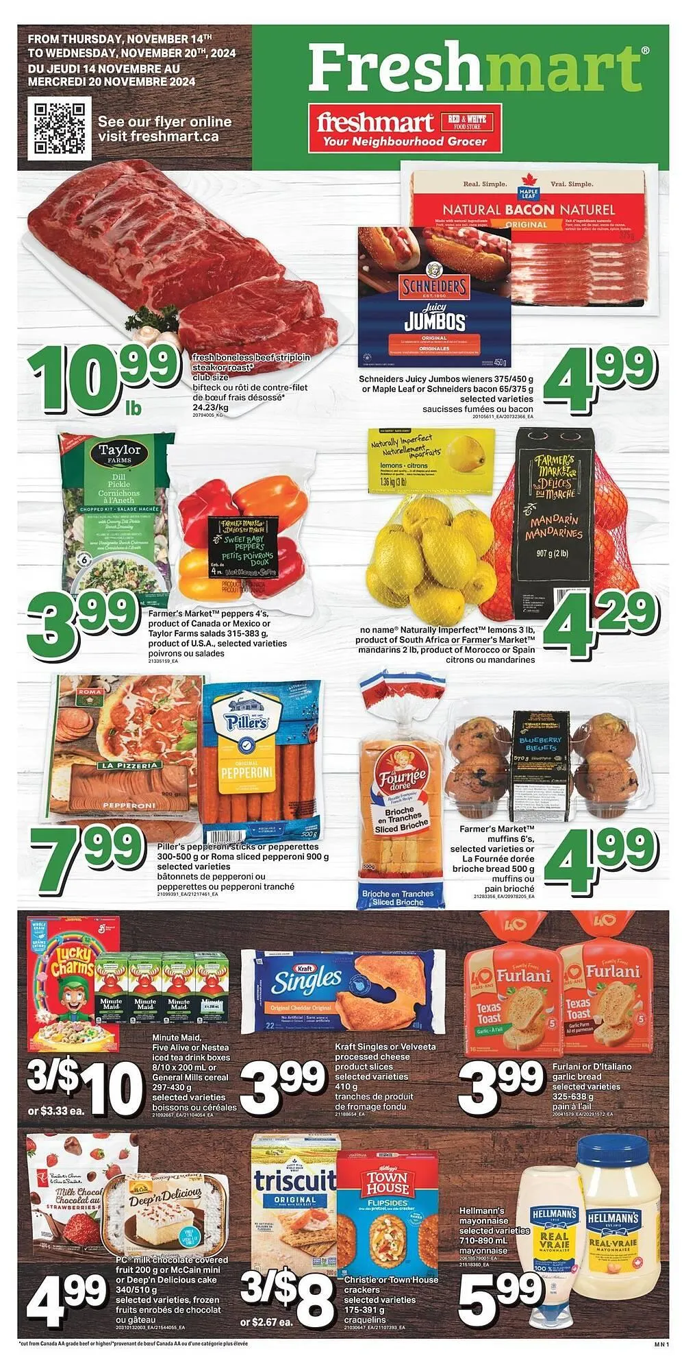 Freshmart flyer from November 14 to November 20 2024 - flyer page 2
