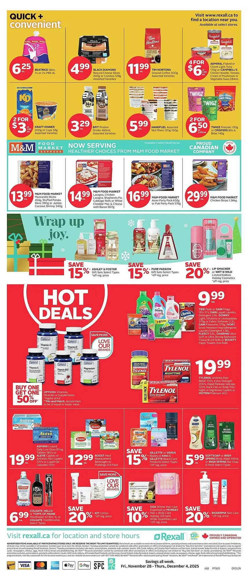 Rexall flyer from November 27 to December 4 2025 - flyer page 3