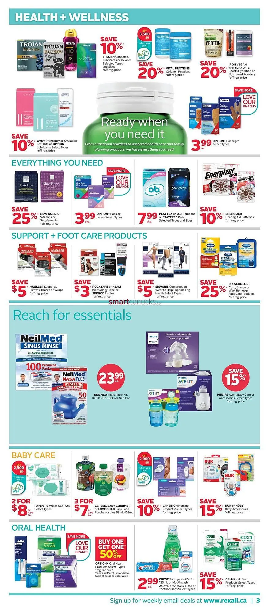 Rexall flyer from July 21 to August 24 2025 - flyer page 8