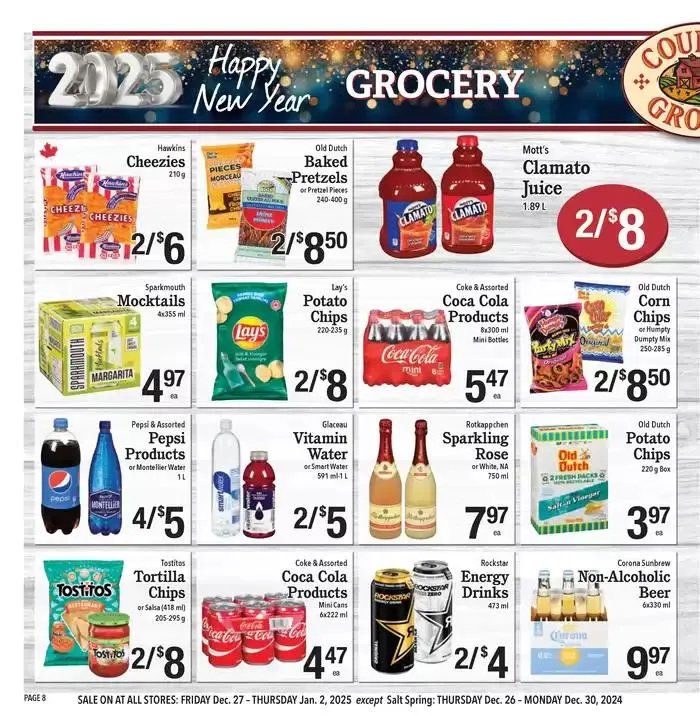 Great offer for all customers from December 26 to January 9 2025 - flyer page 8