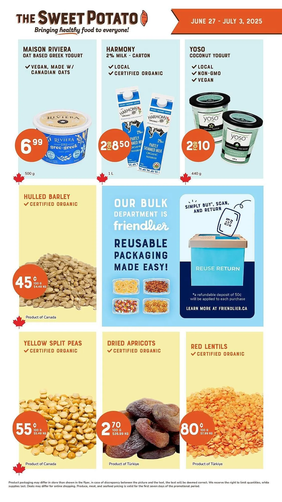 The Sweet Potato flyer from June 27 to July 4 2025 - flyer page 7