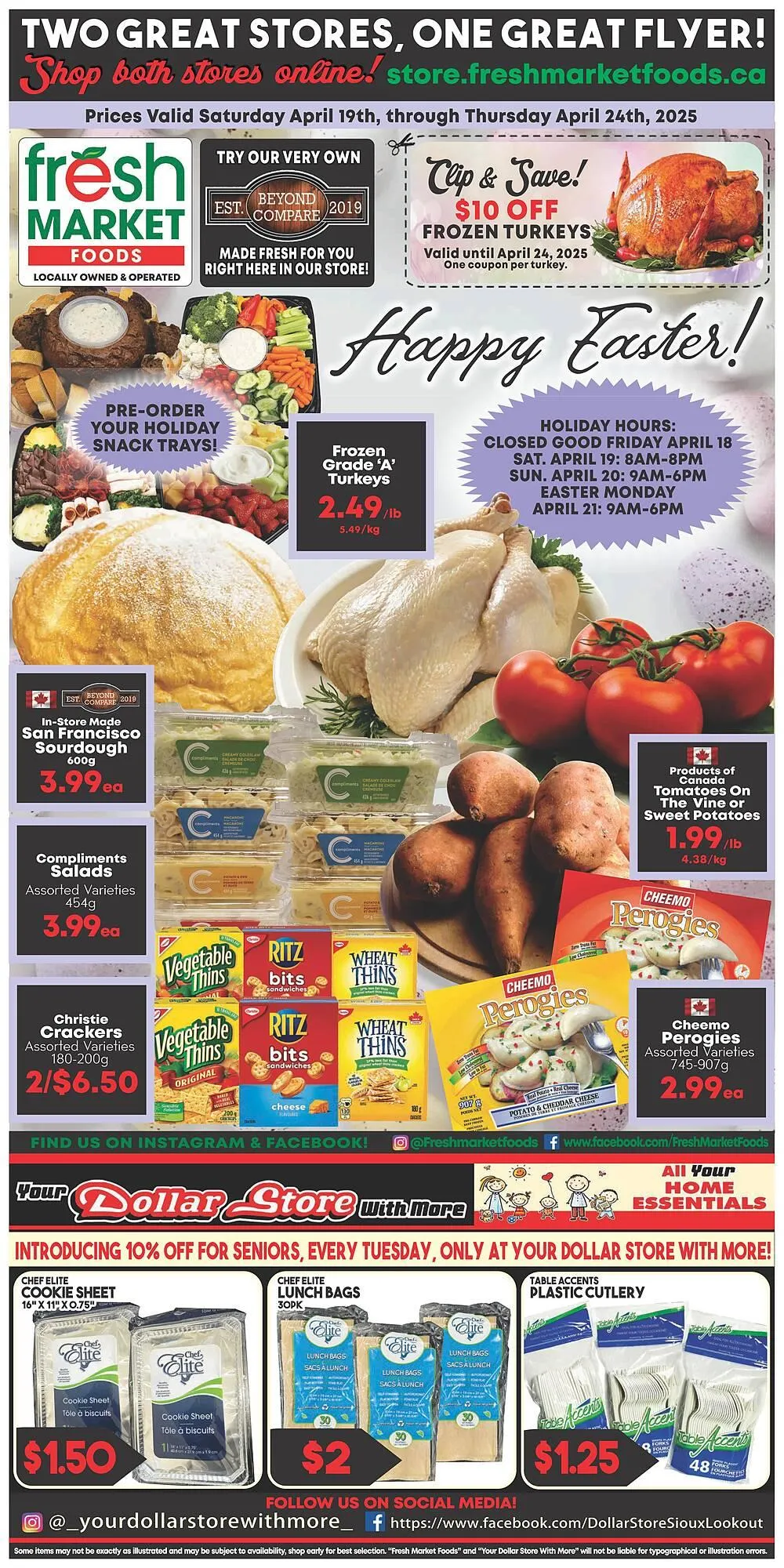 Fresh Market Foods flyer - 1
