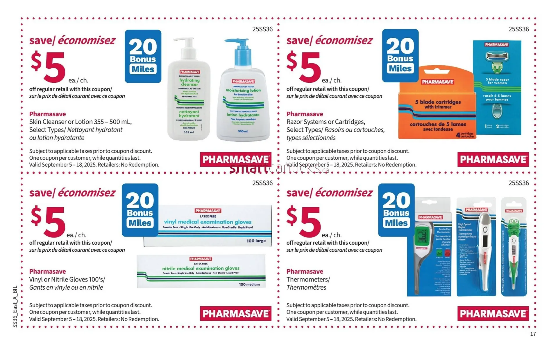 Pharmasave flyer from September 5 to September 11 2025 - flyer page 17
