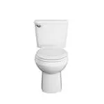 Reliant 4.8L Single Flush Round Front Standard Height 2-Piece Toilet, 10 inch Rough-In