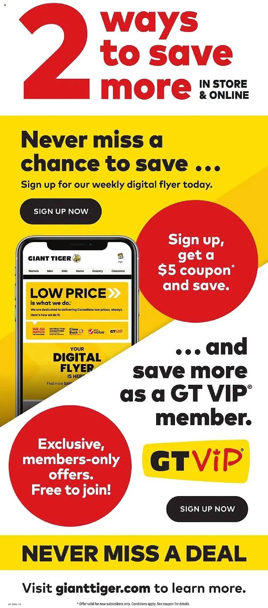 Giant Tiger flyer from April 9 to April 15 2025 - flyer page 16