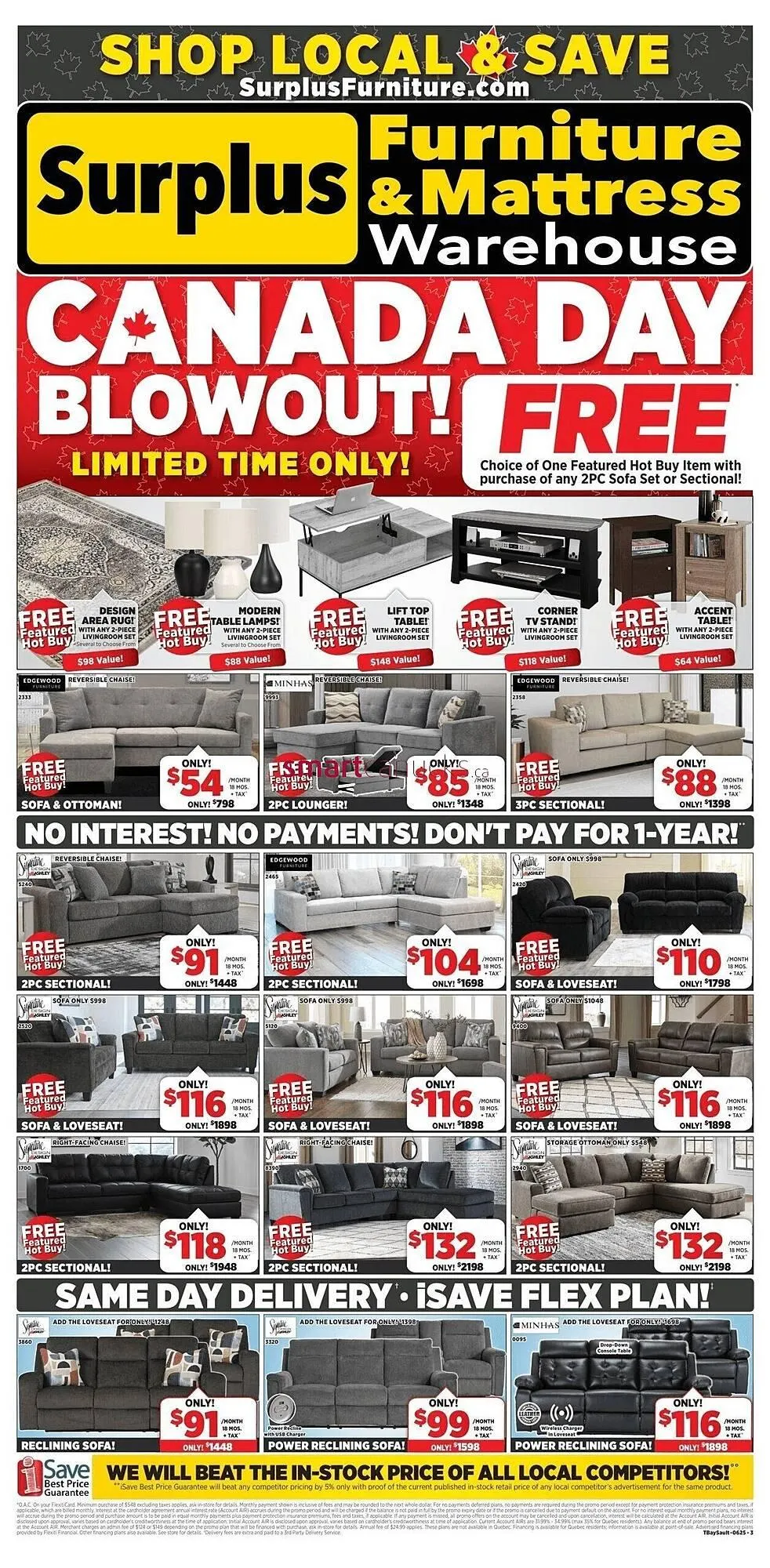 Surplus Furniture flyer - 1