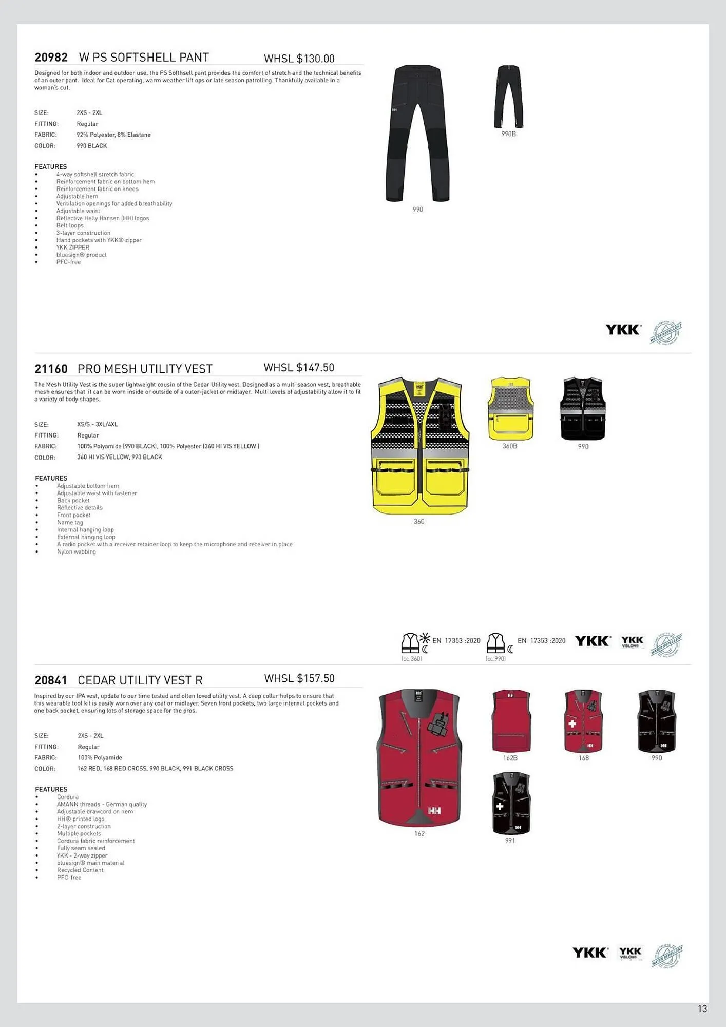 Helly Hansen flyer from September 11 to February 28 2026 - flyer page 13