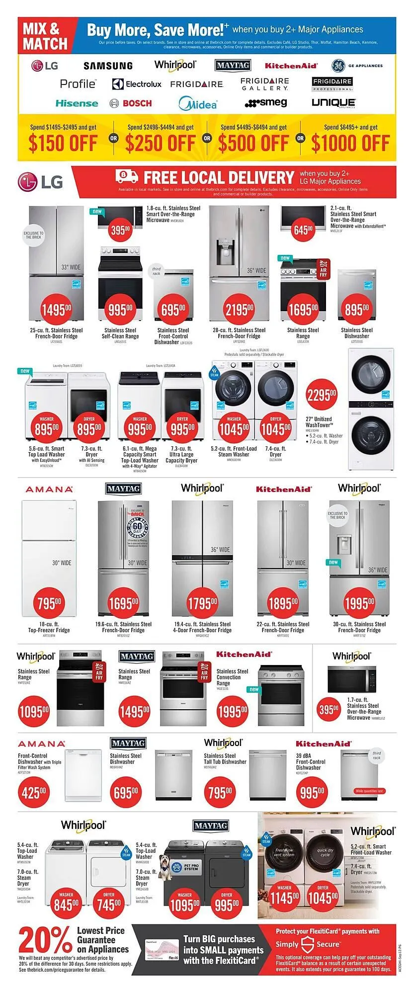 The Brick flyer from September 12 to September 19 2025 - flyer page 17