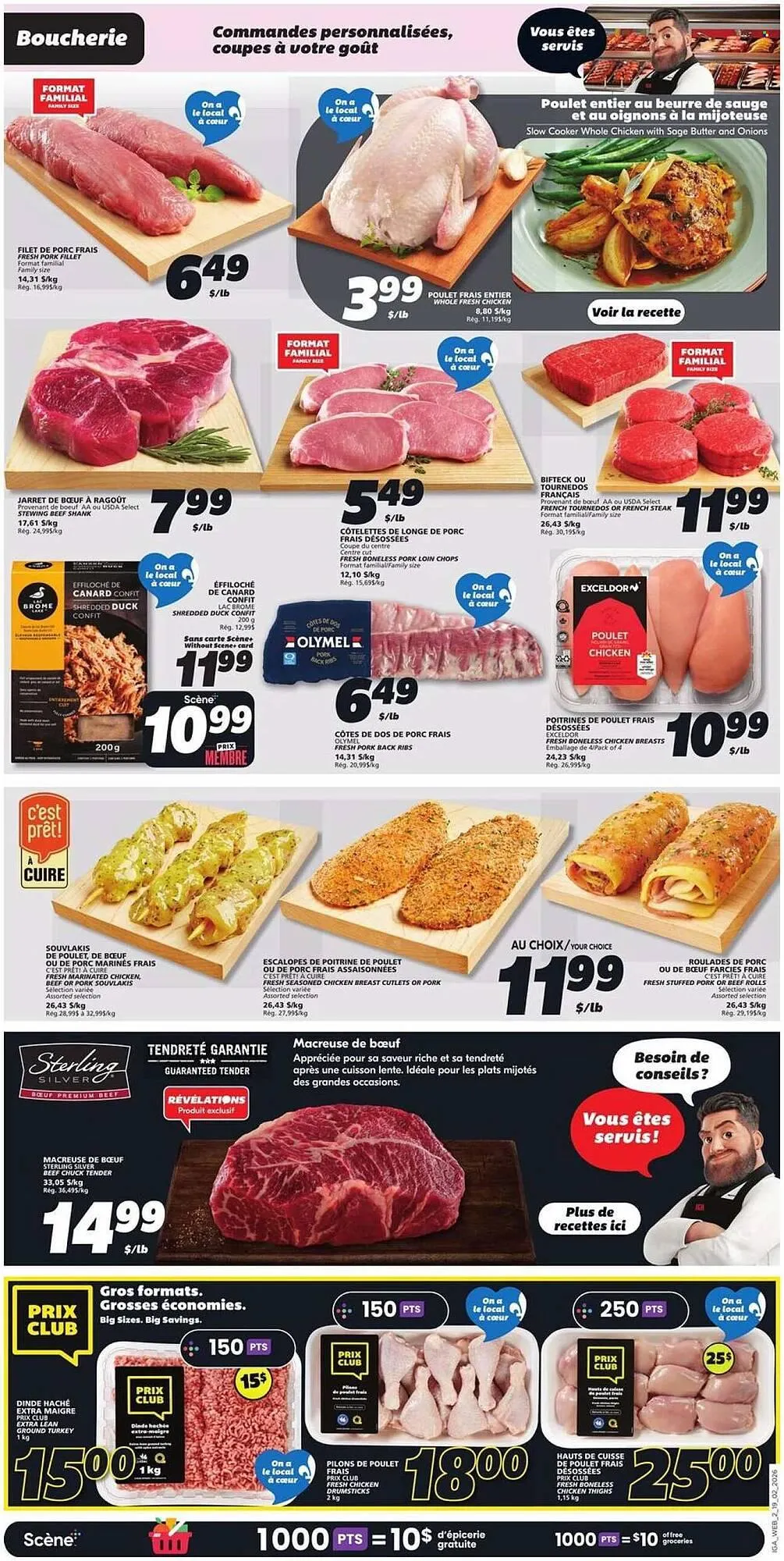 IGA flyer from February 19 to February 25 2026 - flyer page 4