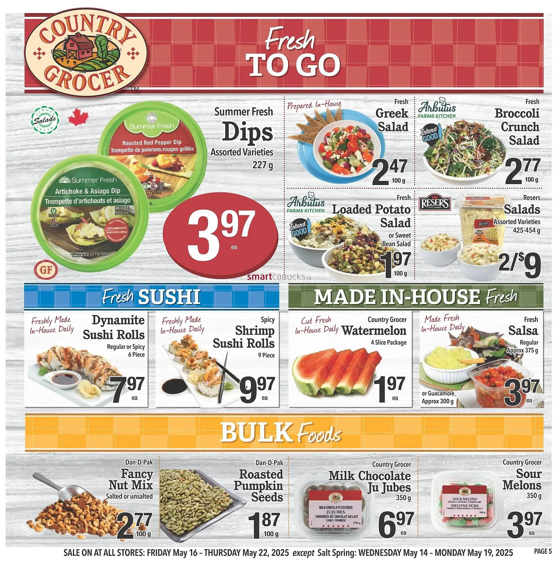 Country Grocer flyer from May 15 to May 21 2025 - flyer page 5