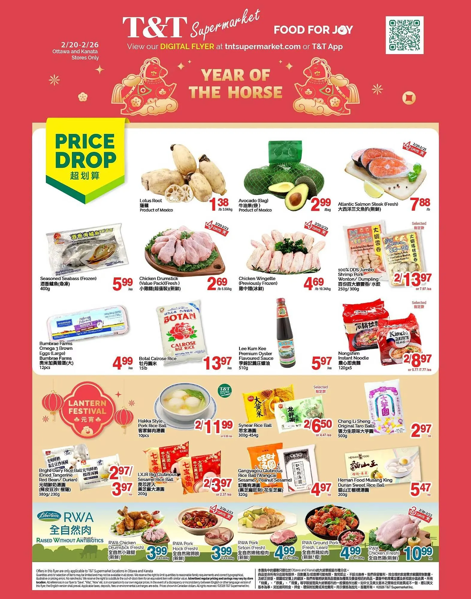 T&T Supermarket flyer from February 20 to February 26 2026 - flyer page 1