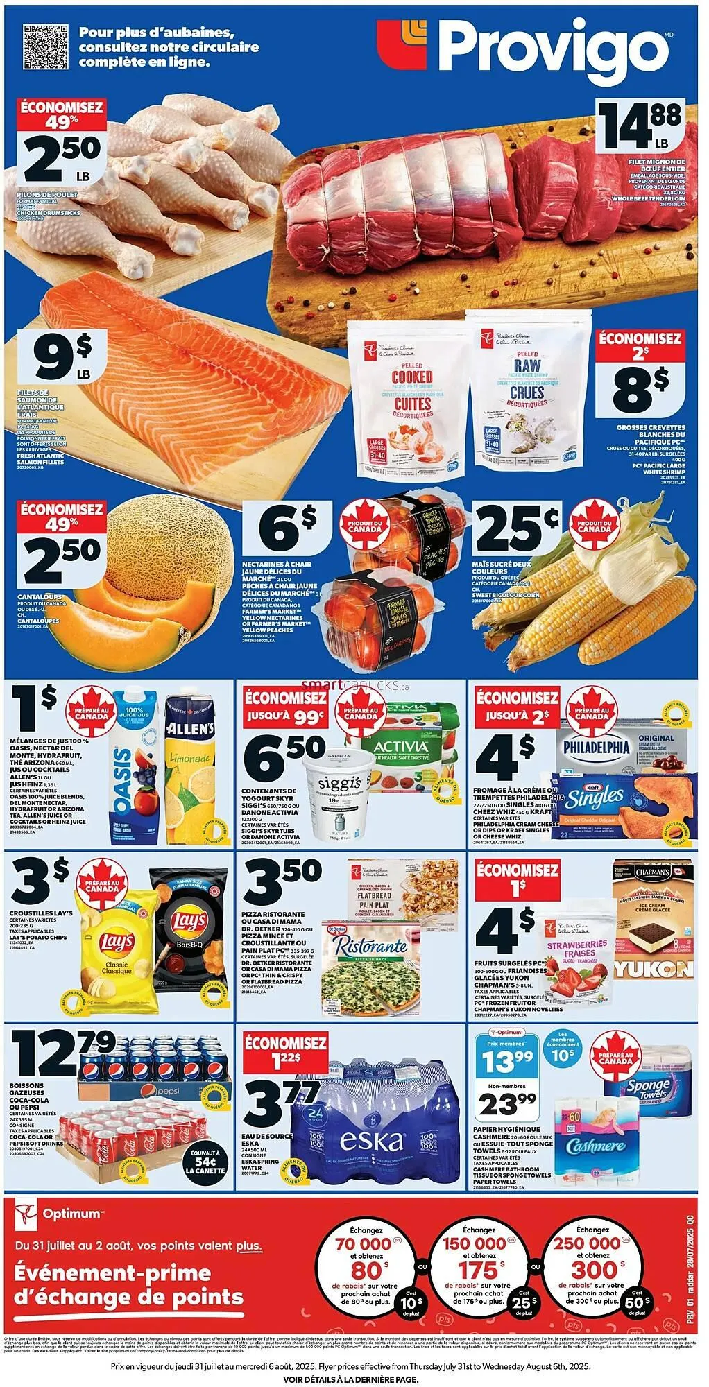 Provigo flyer from July 31 to August 6 2025 - flyer page 1