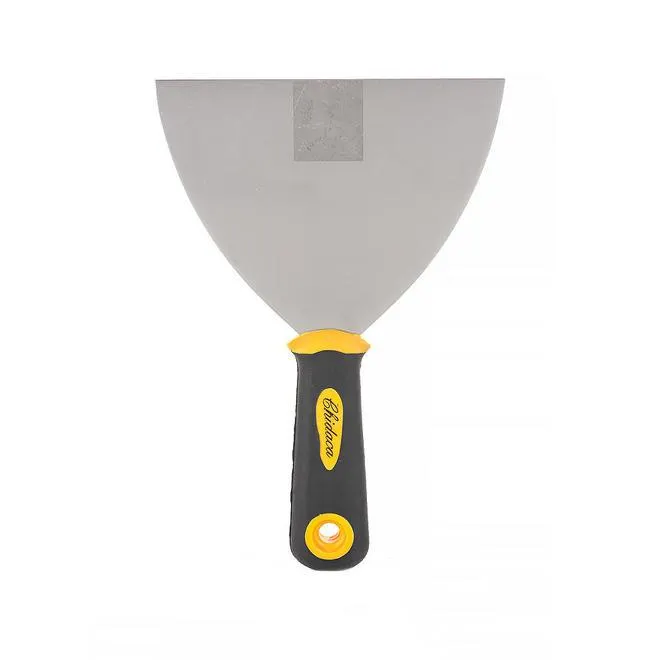 Scraper In stainless steel, molded comfortable handle, 6'' (150mm)