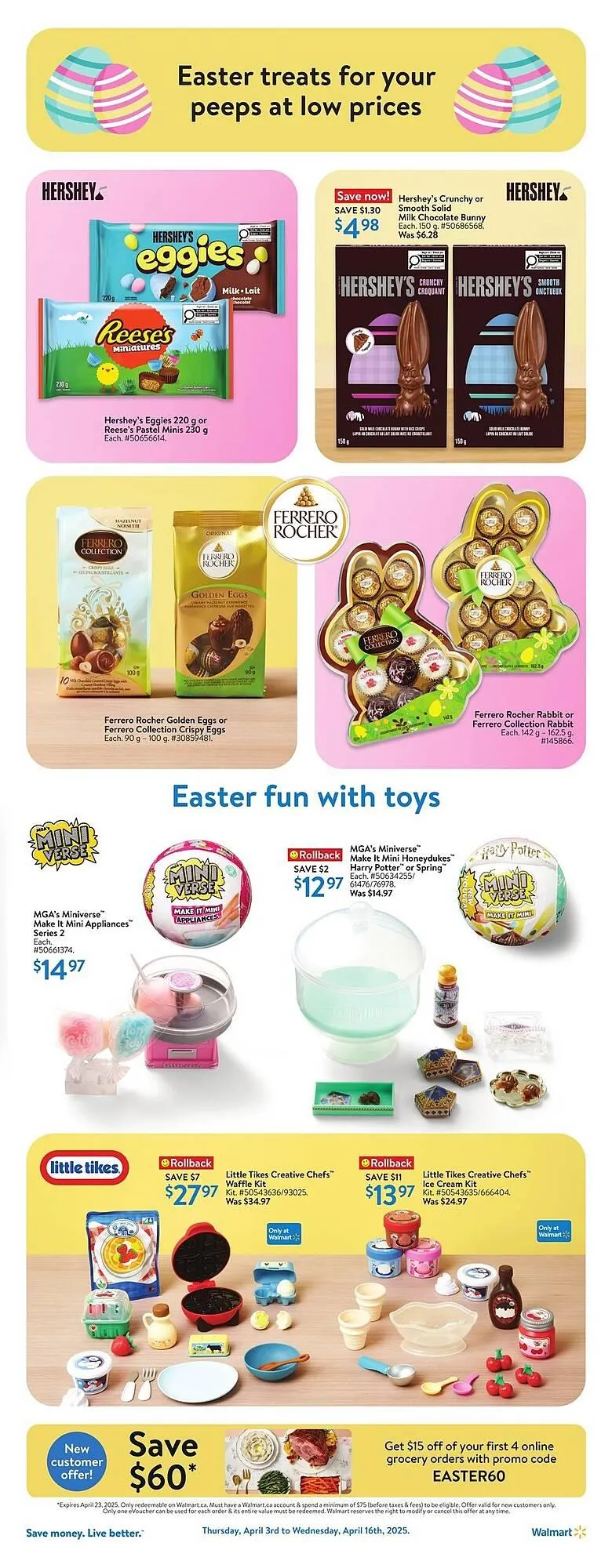Walmart flyer from April 10 to April 16 2025 - flyer page 18