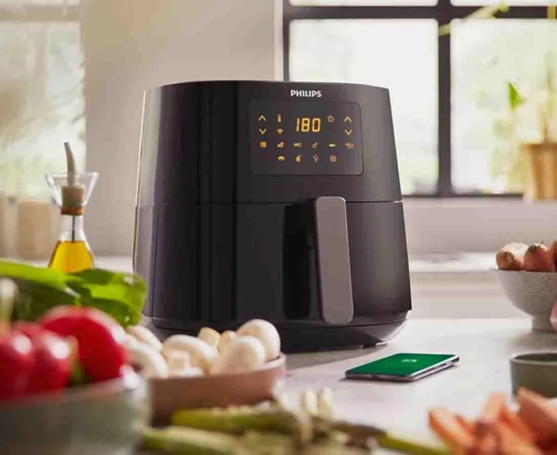 Philips 5000 Series XL Wi-Fi Connected Digital Airfryer HD9280/91, 6.2 L