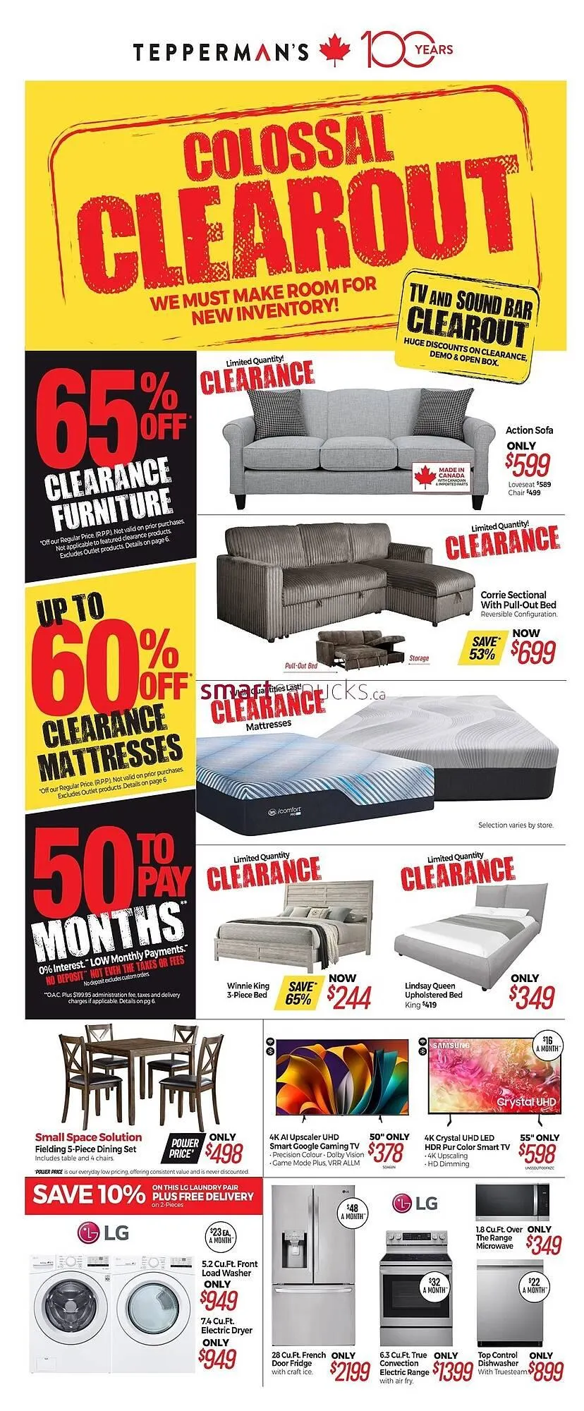 Tepperman's flyer from May 23 to May 29 2025 - flyer page 1