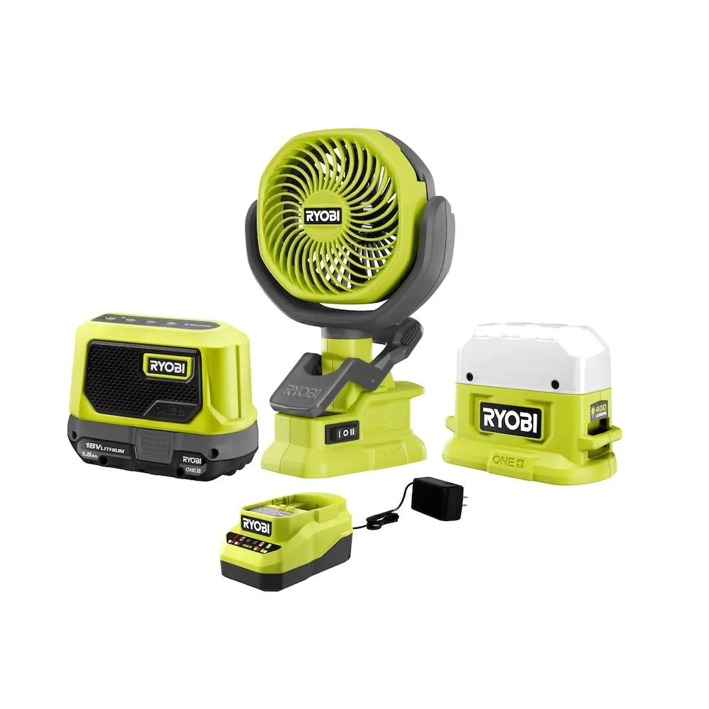 18V ONE+ Compact Campers Kit with 1.5 Ah Battery and Charger