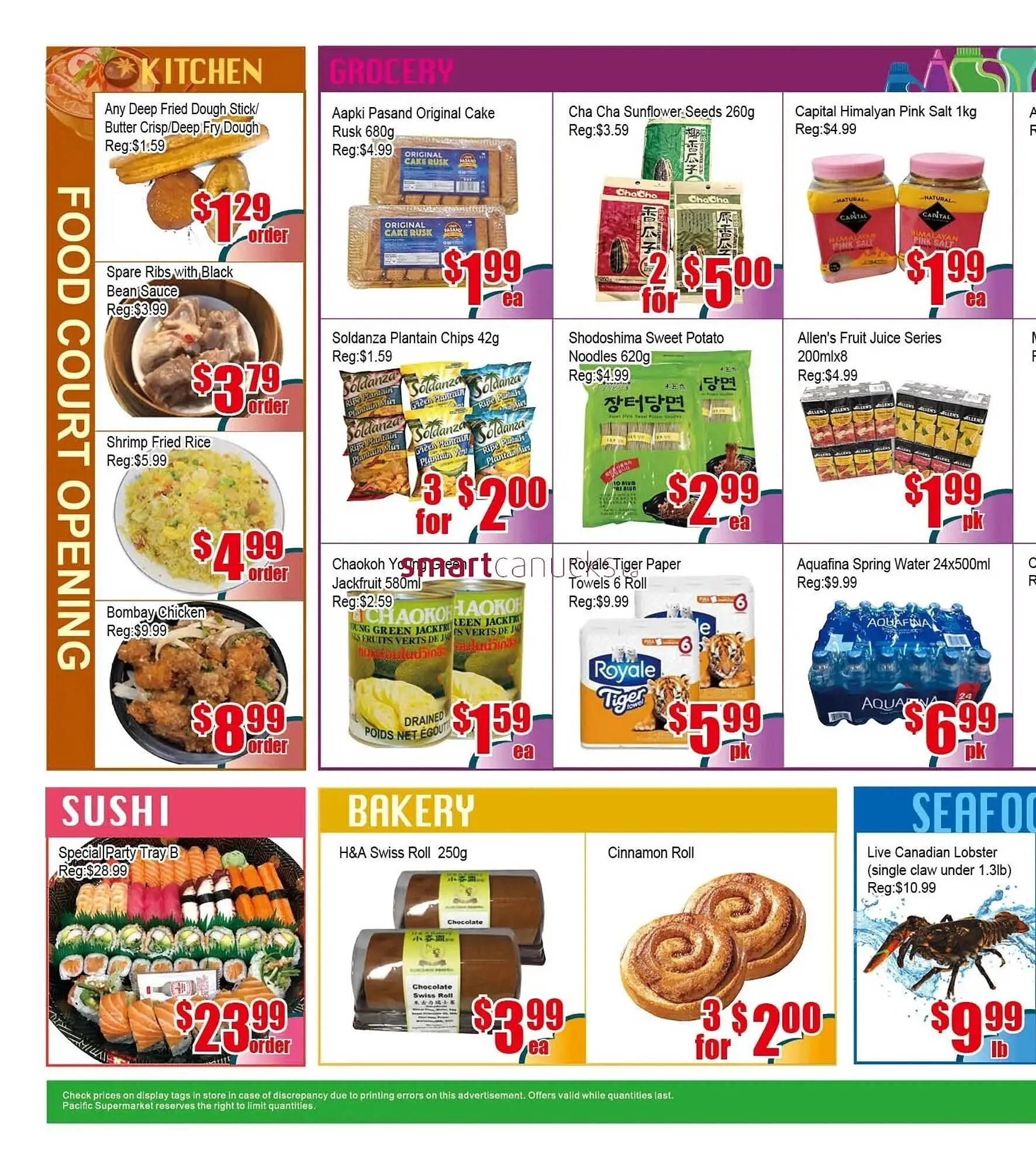 New Pacific Supermarket flyer from May 9 to May 11 2025 - flyer page 2
