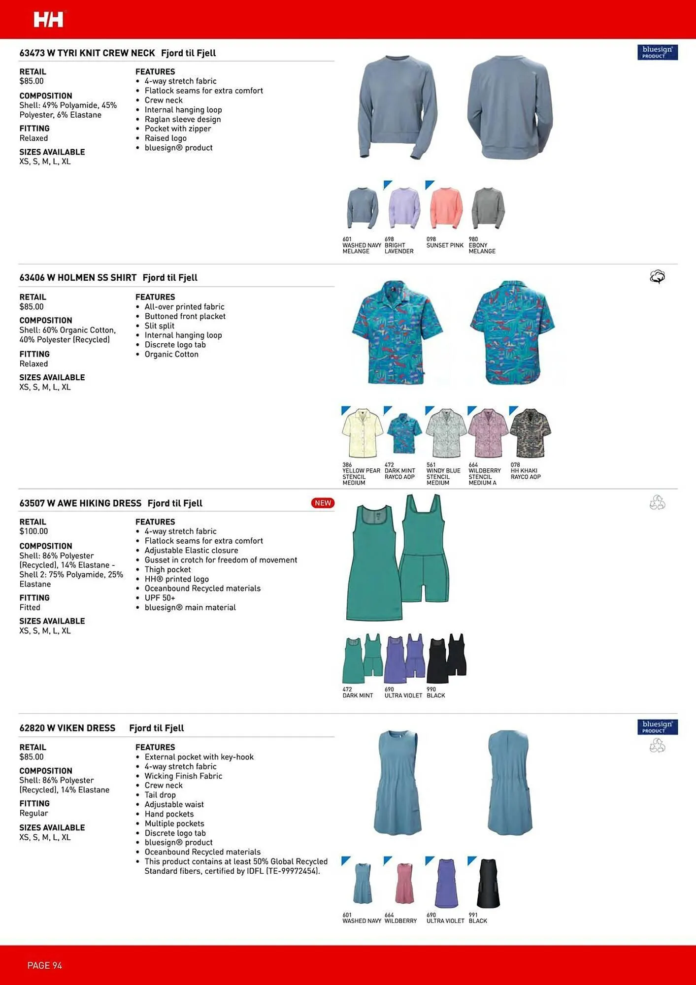 Helly Hansen flyer from March 12 to May 31 2026 - flyer page 94