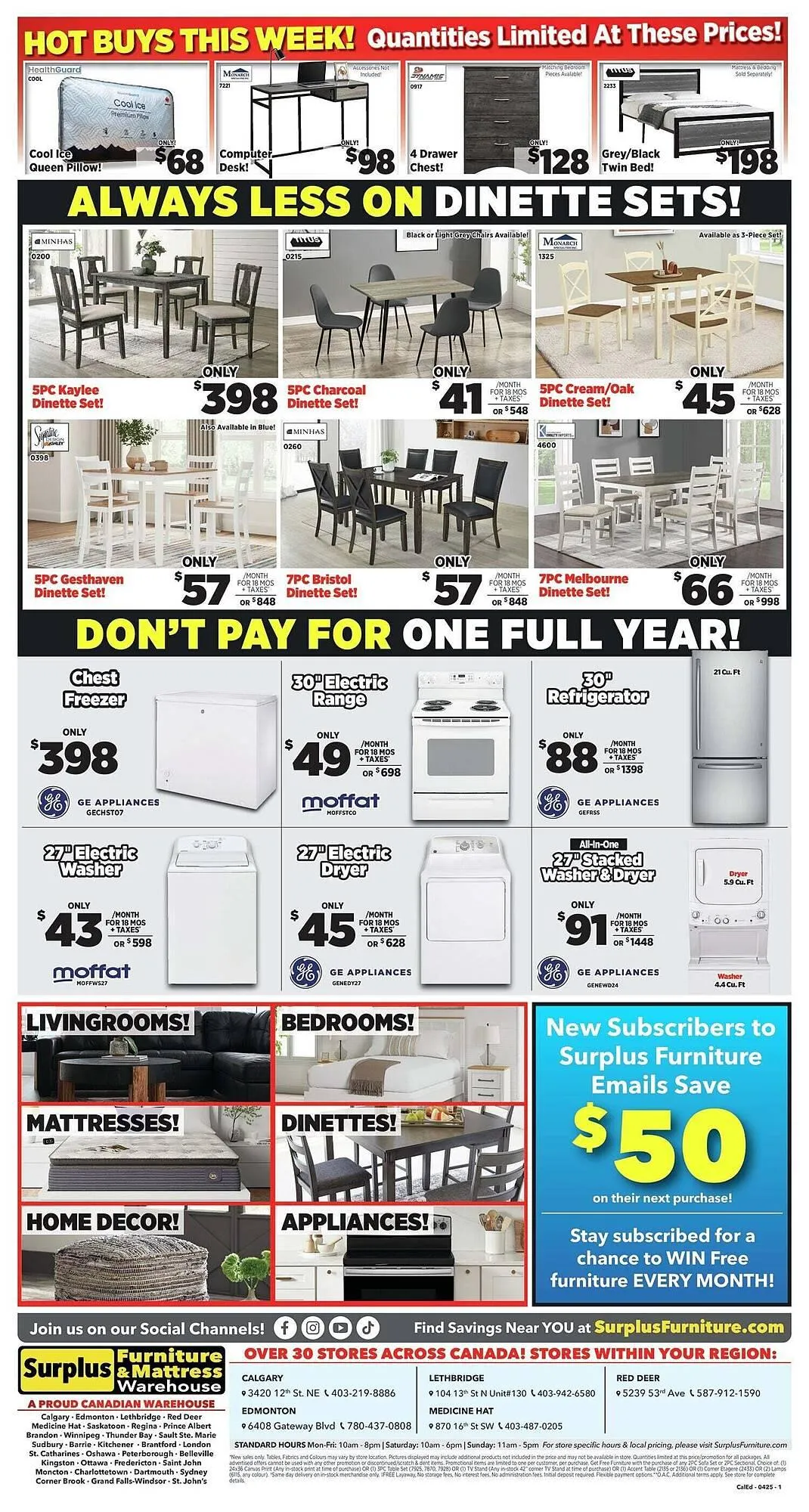 Surplus Furniture flyer from April 28 to May 5 2025 - flyer page 3