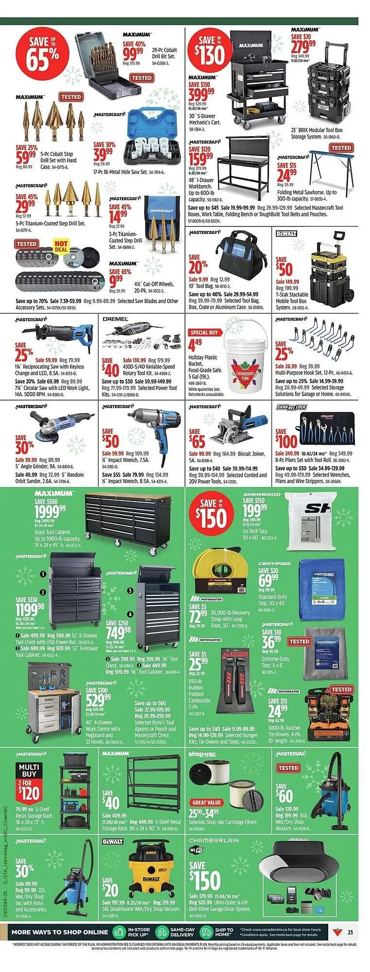 Canadian Tire flyer from November 27 to December 4 2025 - flyer page 29