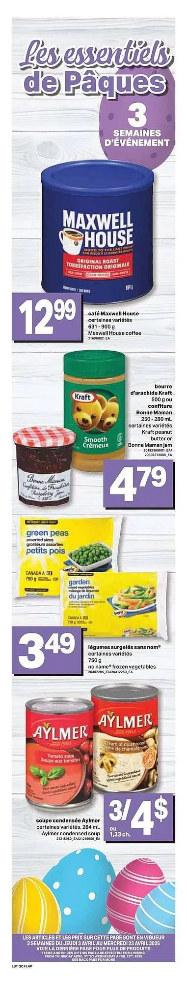 Axep flyer from March 31 to April 14 2025 - flyer page 3