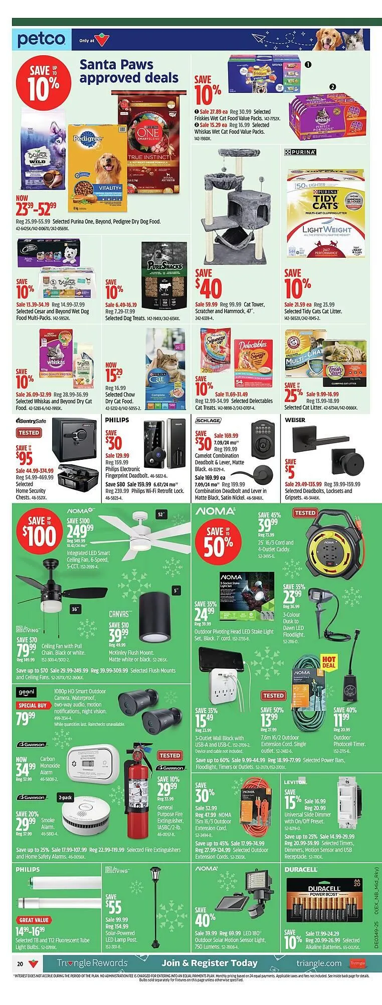 Canadian Tire flyer from November 27 to December 4 2025 - flyer page 25
