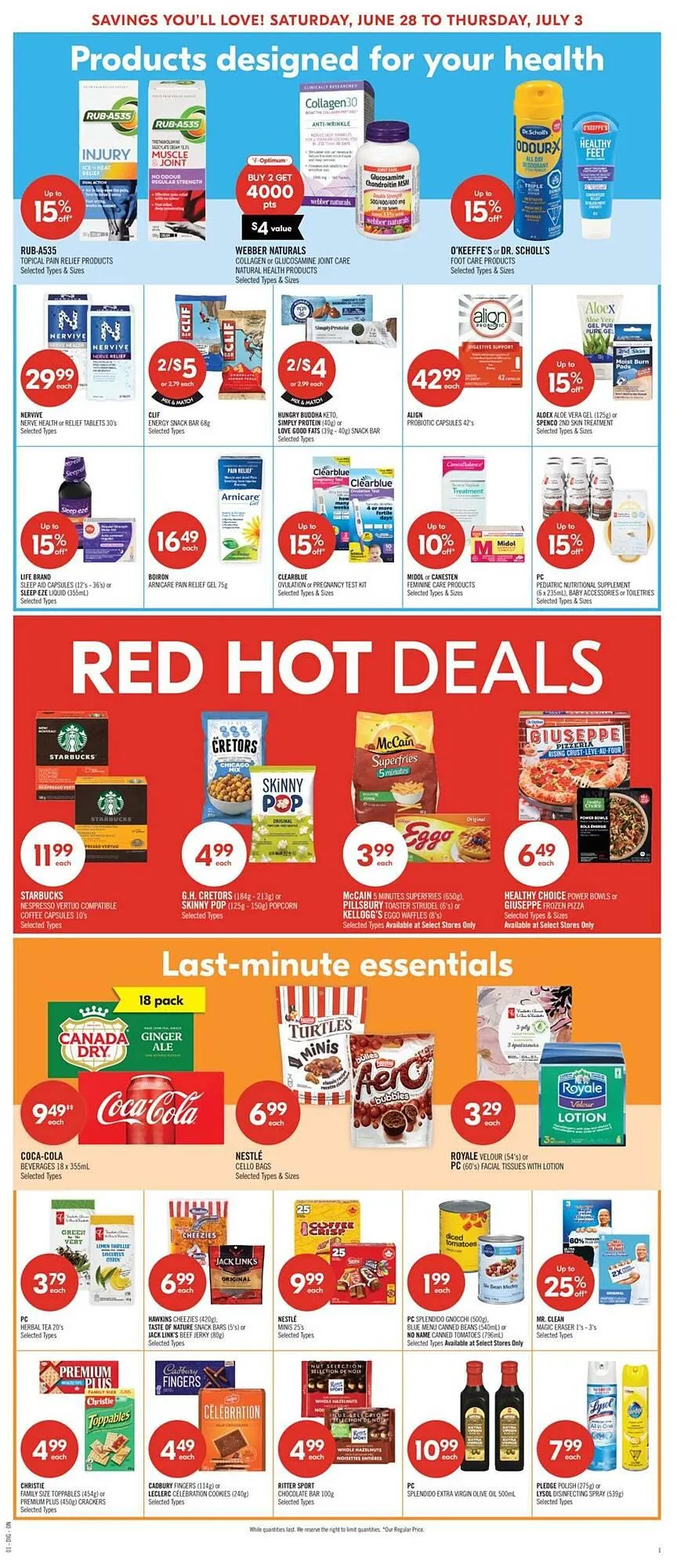 Shoppers Drug Mart flyer from June 26 to July 3 2025 - flyer page 15