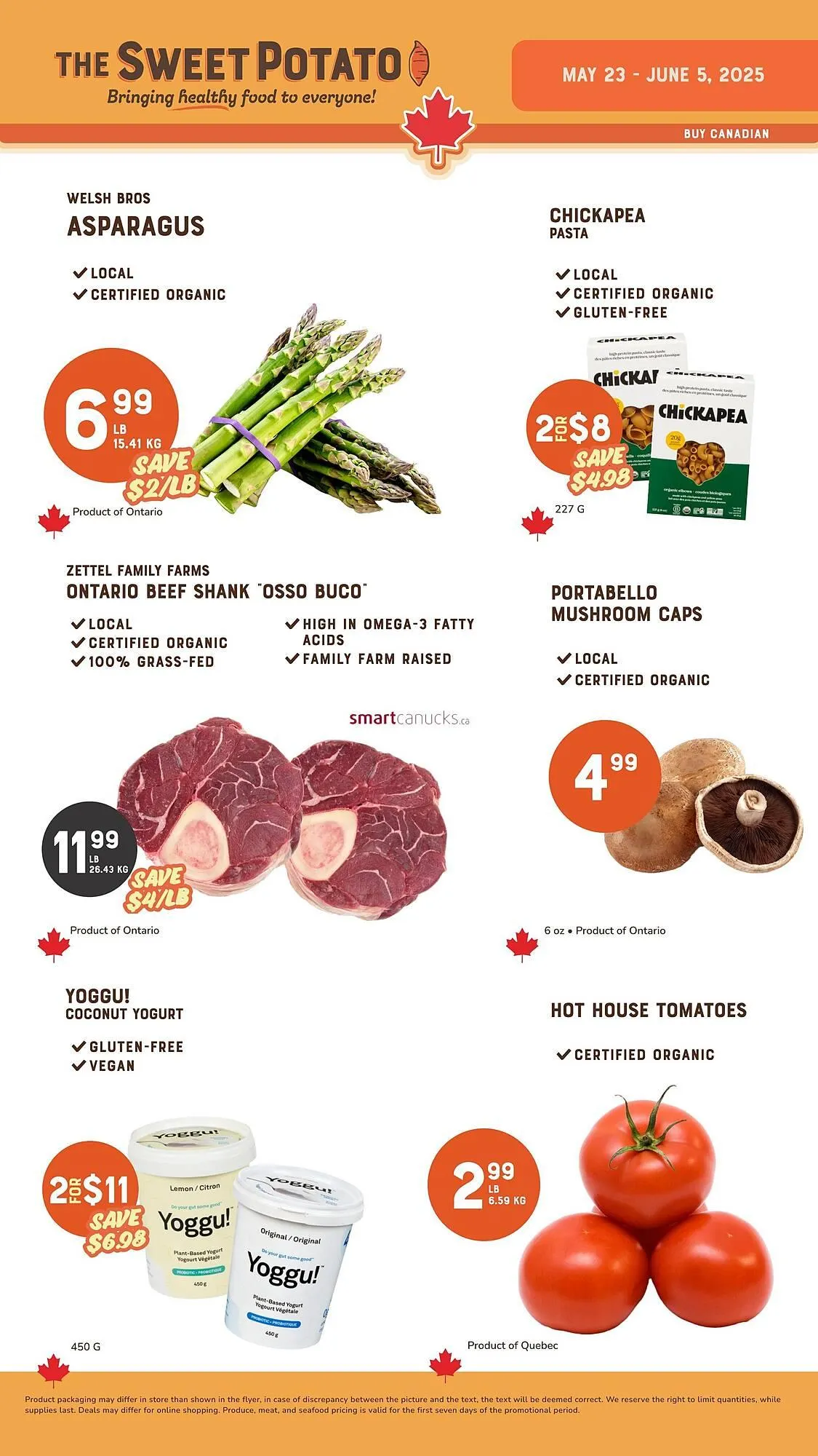 The Sweet Potato flyer - 1