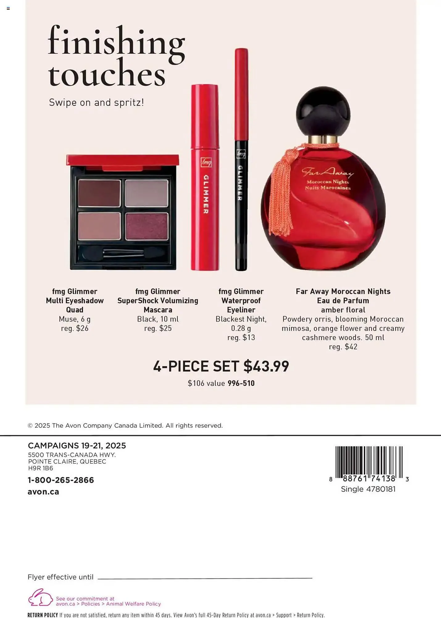 AVON flyer from September 11 to October 23 2025 - flyer page 16