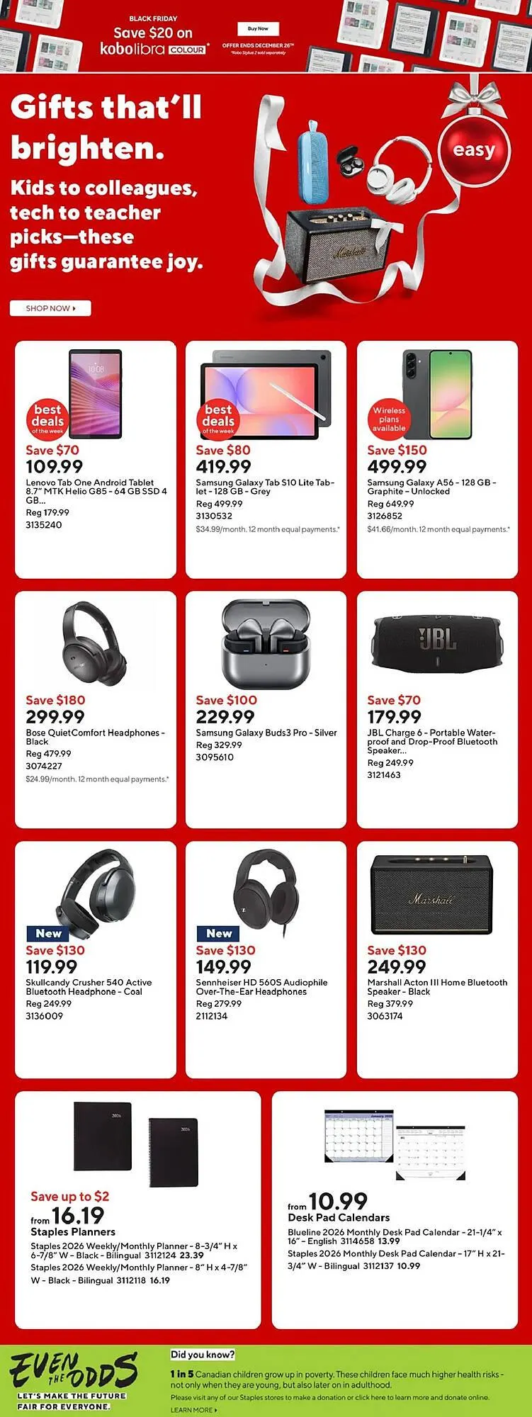 Staples flyer from December 19 to December 24 2025 - flyer page 9