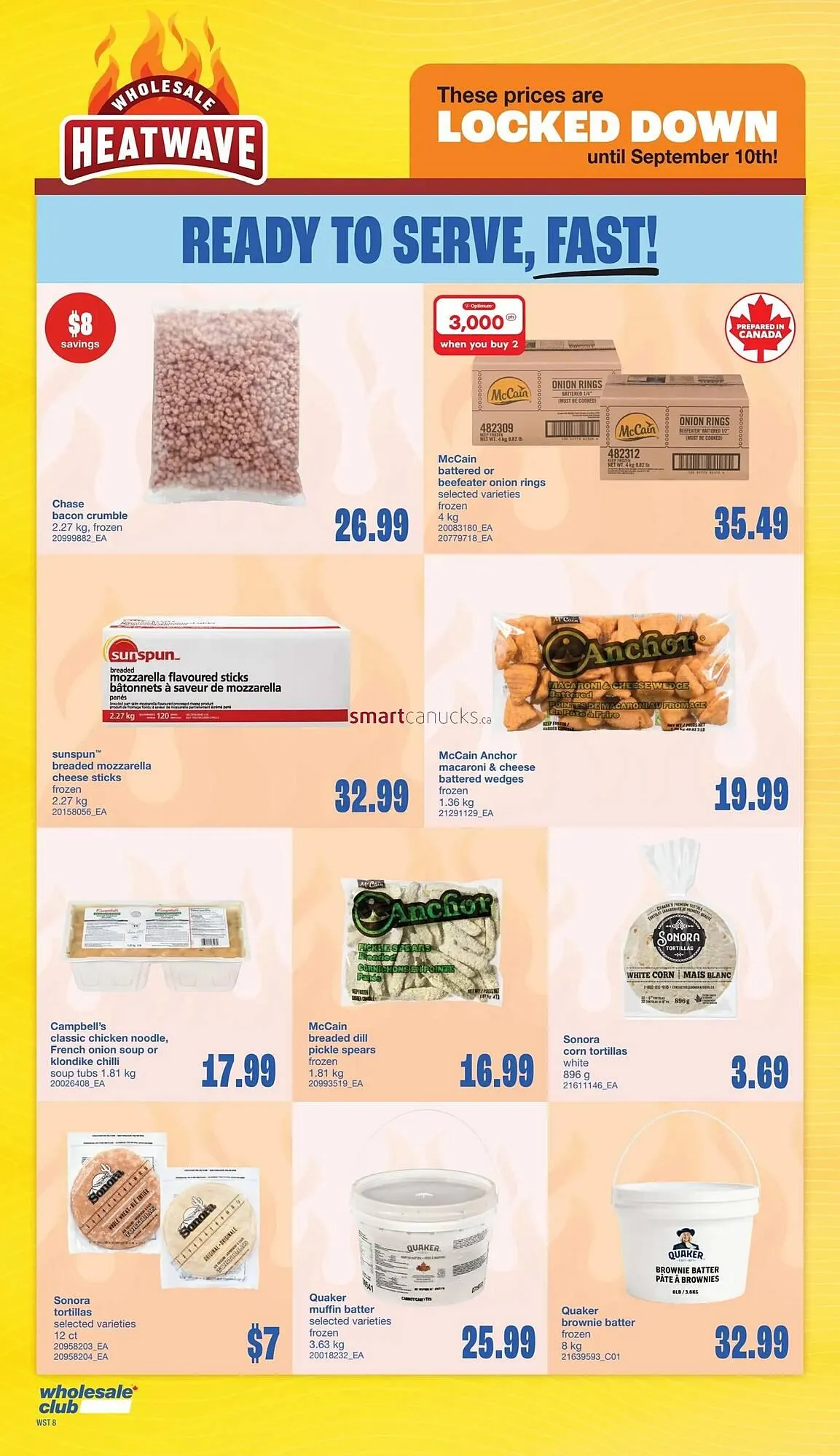 Wholesale Club flyer from July 31 to August 6 2025 - flyer page 8