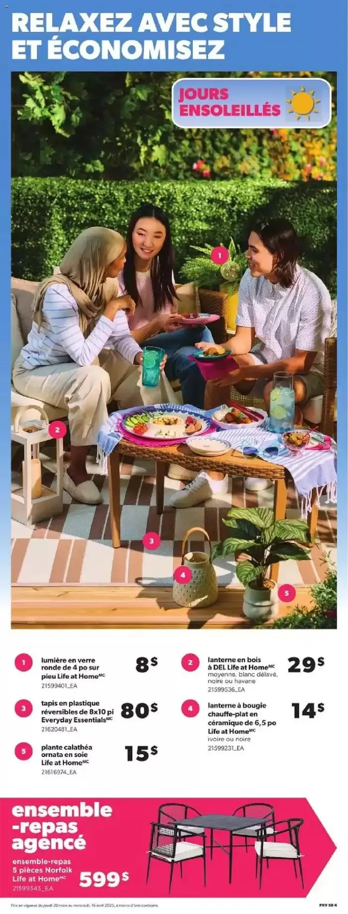 Discounts and promotions from March 20 to April 16 2025 - flyer page 4