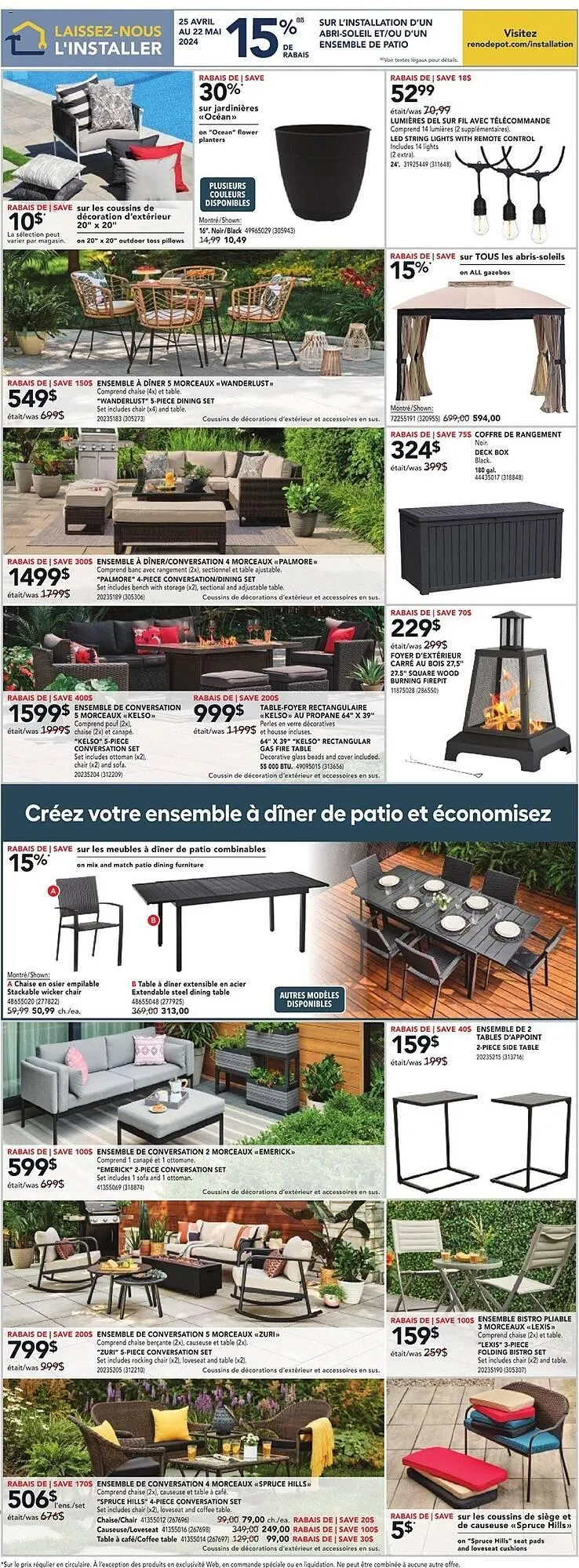 Réno Dépôt flyer from May 2 to May 8 2024 - flyer page 4