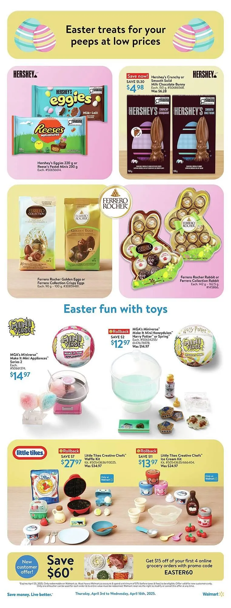 Walmart flyer from April 11 to May 2 2025 - flyer page 21
