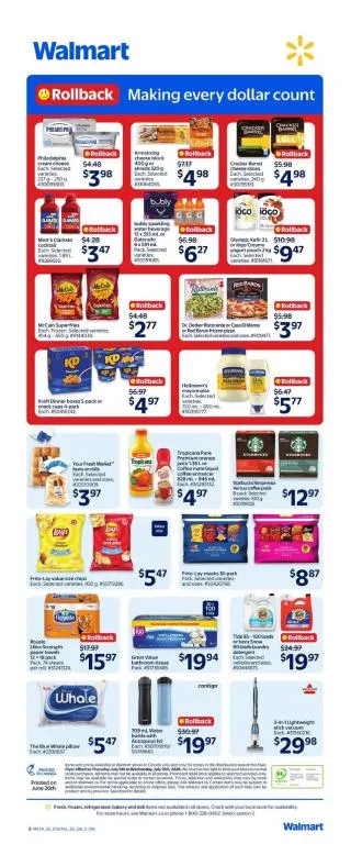 Walmart Flyer from July 9 to July 15 2026 - flyer page 4