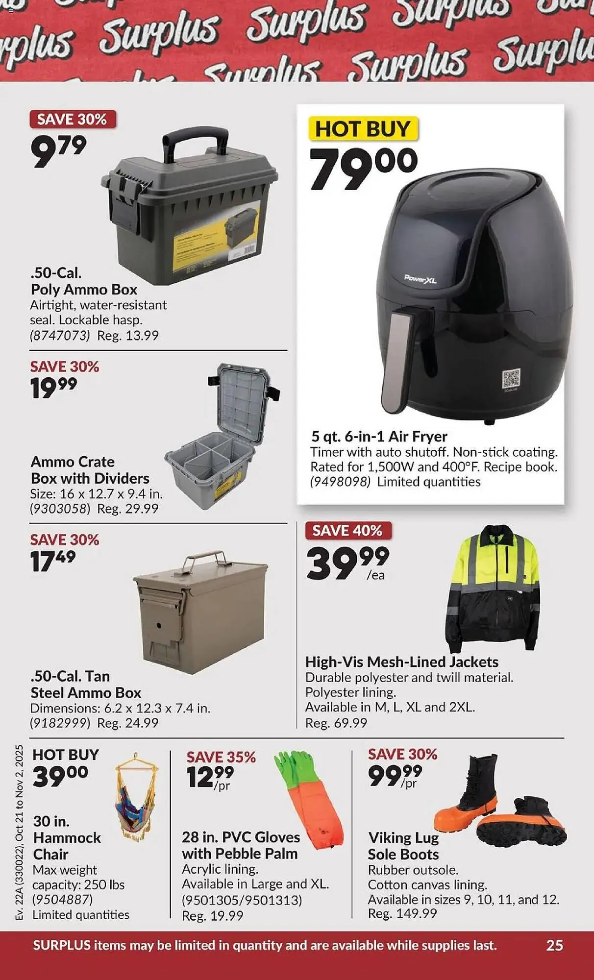 Princess Auto flyer from October 21 to November 2 2025 - flyer page 46